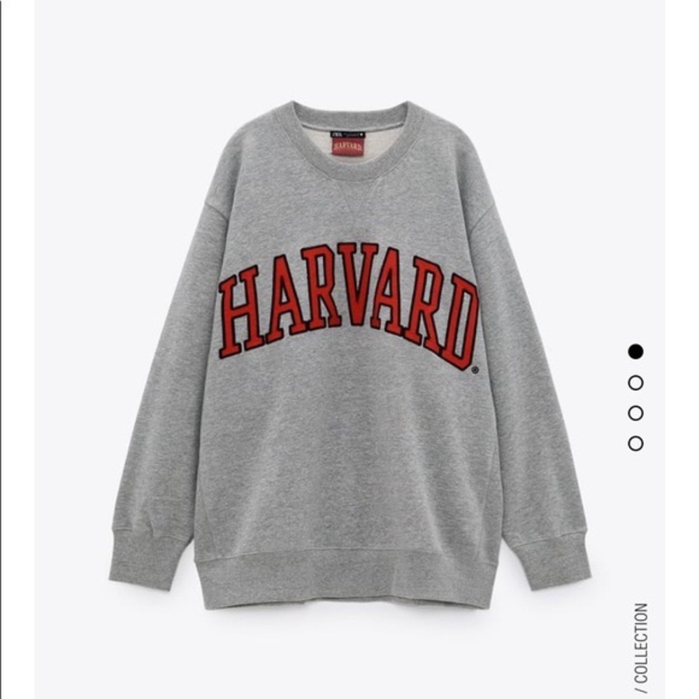 Zara Harvard Sweatshirt